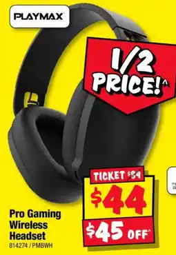 JB Hi-Fi Playmax Pro Gaming Wireless Headset offer
