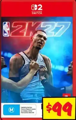 JB Hi-Fi NBA 2K27 offer