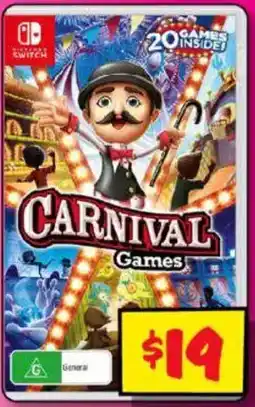 JB Hi-Fi Carnival Games offer