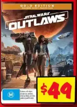 JB Hi-Fi Star Wars Outlaws offer