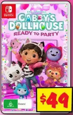 JB Hi-Fi Gabby's Dollhouse Ready to Party offer