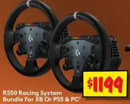 JB Hi-Fi Logitech RS50 Racing System Bundle offer