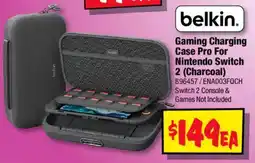 JB Hi-Fi Belkin Gaming Charging Case Pro For Nintendo Switch 2 (Charcoal) offer