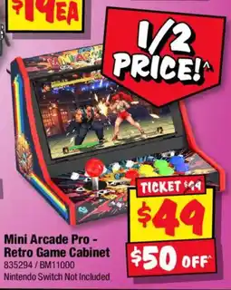 JB Hi-Fi Mini Arcade Pro - Retro Game Cabinet offer
