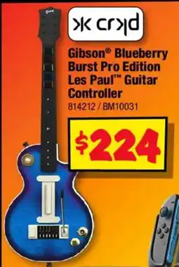 JB Hi-Fi Gibson Blueberry Burst Pro Edition Les Paul Guitar Controller offer