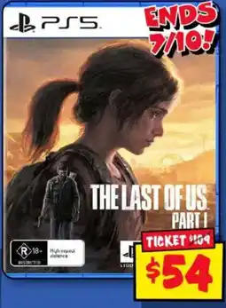 JB Hi-Fi The Last of Us Part I offer
