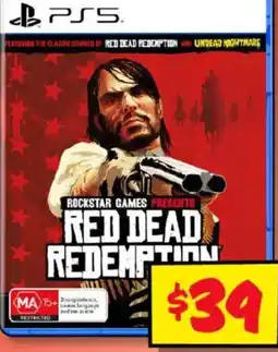 JB Hi-Fi Rockstar Games Presents Red Dead Redemption offer