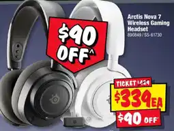 JB Hi-Fi Arctis Nova 7 Wireless Gaming Headset offer