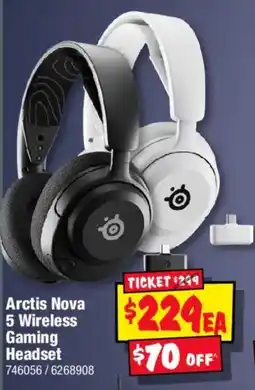 JB Hi-Fi Arctis Nova 5 Wireless Gaming Headset offer