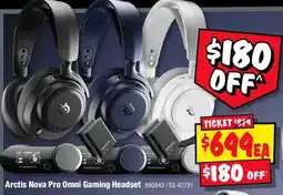 JB Hi-Fi Arctis Nova Pro Omni Gaming Headset offer