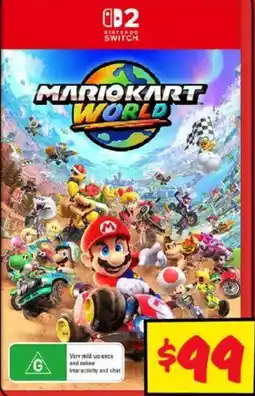 JB Hi-Fi Mario Kart World offer