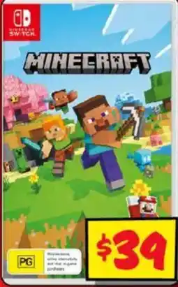 JB Hi-Fi Minecraft offer