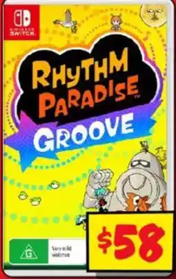 JB Hi-Fi Rhythm Paradise Groove offer