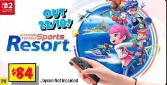 JB Hi-Fi Nintendo Switch Sports Resort offer