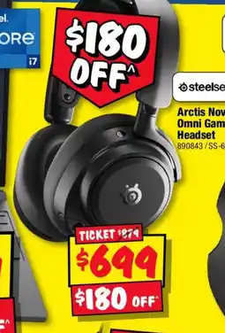 JB Hi-Fi Steelseries Arctis Nova Omni Gaming Headset offer
