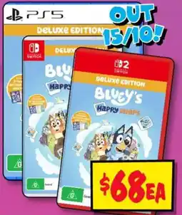JB Hi-Fi Bluey's Happy Snaps Deluxe Edition offer