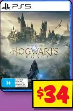 JB Hi-Fi PlayStation 5 Hogwarts Legacy offer