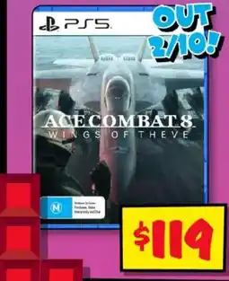 JB Hi-Fi Ace Combat 8 Wings of the Eve offer