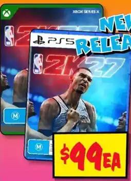 JB Hi-Fi NBA 2K27 offer