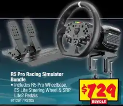 JB Hi-Fi R5 Pro Racing Simulator Bundle offer