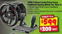 JB Hi-Fi Thrustmaster T598-X Direct Axial Drive Force Feedback Racing Wheel For Xbox offer