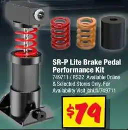 JB Hi-Fi SR-P Lite Brake Pedal Performance Kit offer