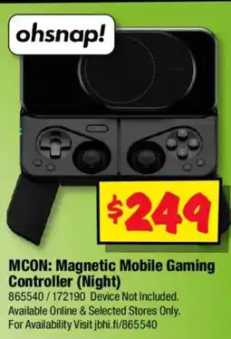 JB Hi-Fi MCON: Magnetic Mobile Gaming Controller (Night) offer