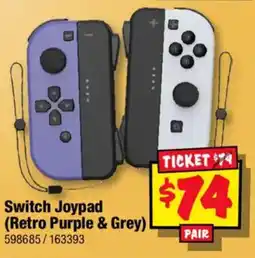 JB Hi-Fi Switch Joypad (Retro Purple & Grey) offer