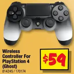 JB Hi-Fi Wireless Controller For PlayStation 4 (Ghost) offer