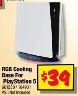 JB Hi-Fi RGB Cooling Base For PlayStation 5 offer
