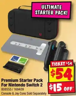 JB Hi-Fi Premium Starter Pack For Nintendo Switch 2 offer