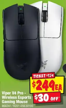 JB Hi-Fi Razer Viper V4 Pro - Wireless Esports Gaming Mouse offer