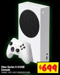 JB Hi-Fi Xbox Series S 512GB Console offer