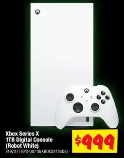 JB Hi-Fi Xbox Series X 1TB Digital Console (Robot White) offer