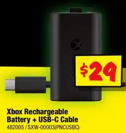 JB Hi-Fi Xbox Rechargeable Battery + USB-C Cable offer