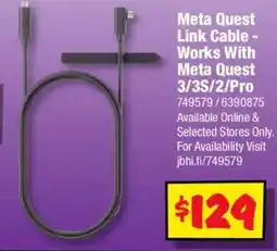 JB Hi-Fi Meta Quest Link Cable offer