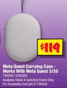 JB Hi-Fi Meta Quest Carrying Case offer