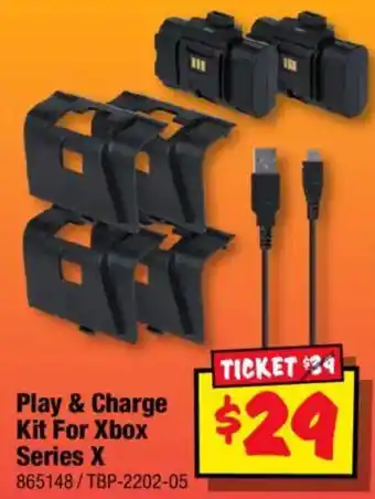 Play & Charge Kit For Xbox Series X
