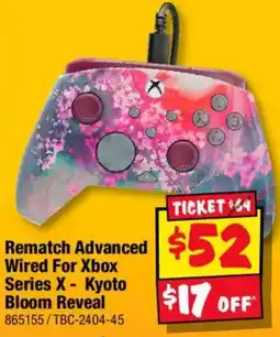JB Hi-Fi Rematch Advanced Wired For Xbox Series X - Kyoto Bloom Reveal offer