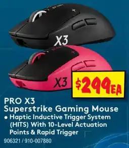 JB Hi-Fi PRO X3 Superstrike Gaming Mouse offer