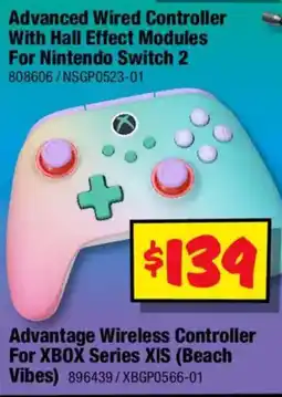 JB Hi-Fi Advantage Wireless Controller For XBOX Series XIS (Beach Vibes) offer
