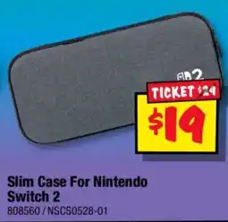 JB Hi-Fi Slim Case For Nintendo Switch 2 offer