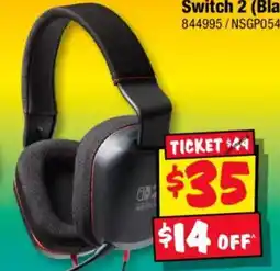 JB Hi-Fi Switch 2 (Black) Headset offer