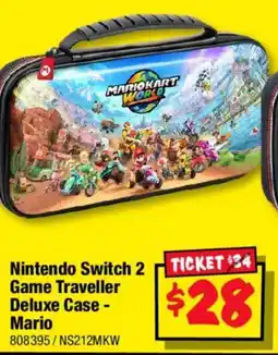 JB Hi-Fi Nintendo Switch 2 Game Traveller Deluxe Case - Mario offer