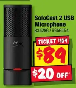 JB Hi-Fi SoloCast 2 USB Microphone offer