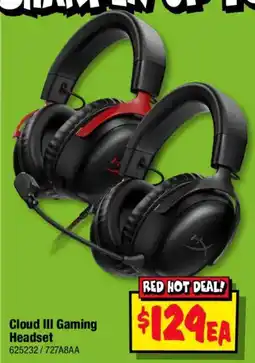 JB Hi-Fi Cloud III Gaming Headset offer