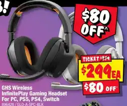 JB Hi-Fi GHS Wireless InfinitePlay Gaming Headset offer