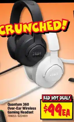 JB Hi-Fi JBL Quantum 360 Over-Ear Wireless Gaming Headset offer