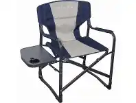 BCF Wanderer Directors Chair with Side Table Compact Striped offer