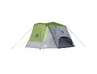 BCF Coleman Round Heavy Duty Excursion Instant Up 4 Person Touring Tent Green and White offer